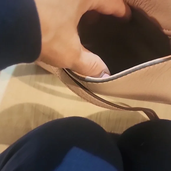 Vince Camuto Pink Crossbody/Shoulder Bag with Flap Design and adjustable Strap - Picture 7 of 15